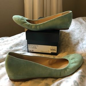 J.Crew Suede Cece ballet flats